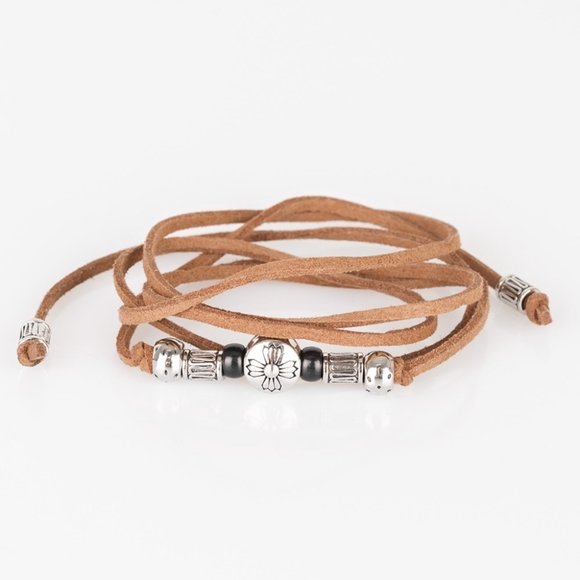 paparazzi Other - Unisex Bracelet - Genuine Suede Fashion Accessory